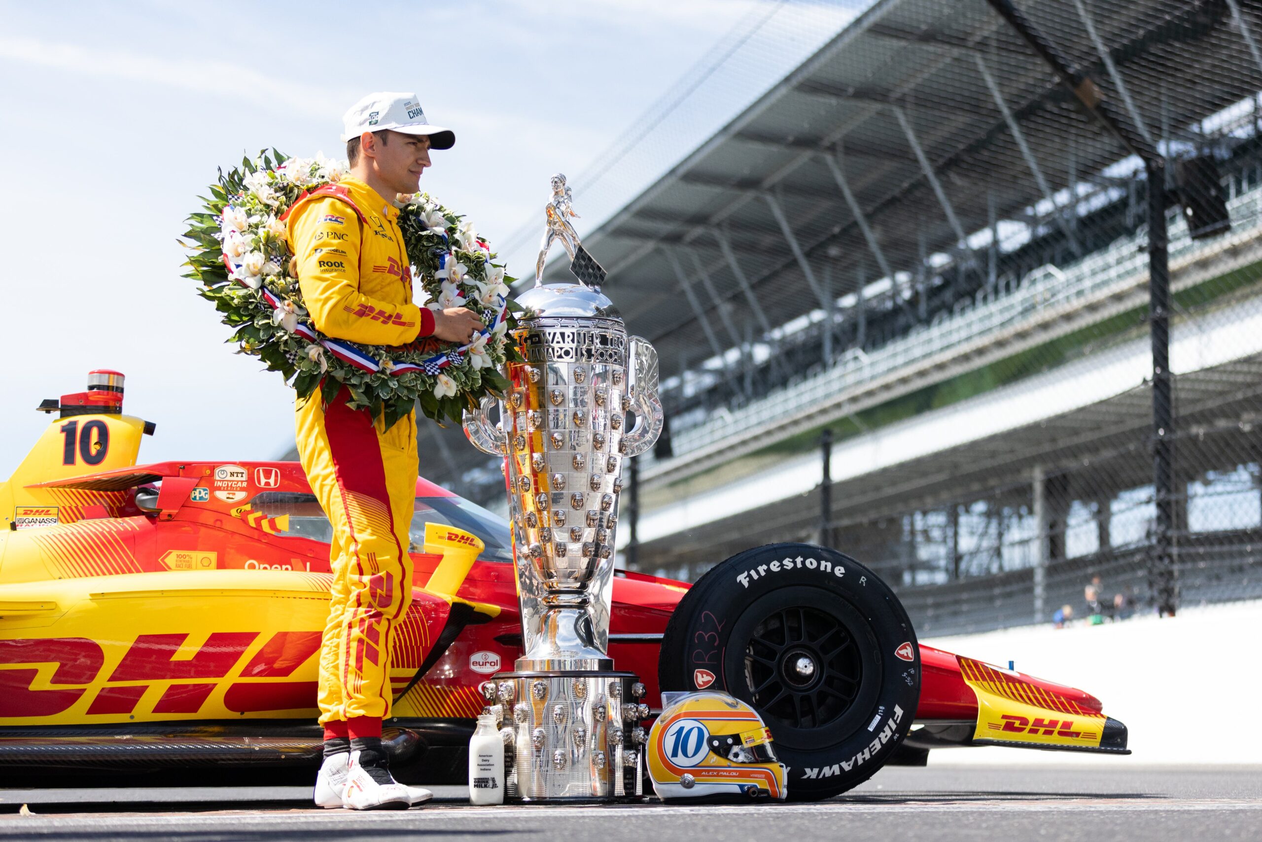 Alex Palou 109th Running of the Indianapolis 500 Day After Photoshoot