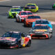 Shane Van Gisbergen 88 Red Bull Chevrolet leads NASCAR Cup Toyota Save Mart 350 at Sonoma Raceway California