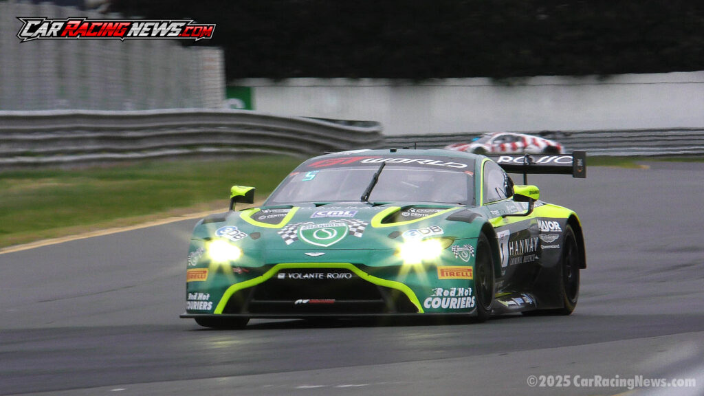 GT World Challenge Australia 2025 Jamie Day Liam Talbot 1 Aston Martin AMR GT3 Shannons Volante Rosso MotorSport Sandown Raceway Victoria