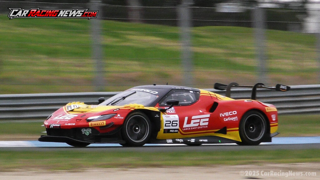 GT World Challenge Australia 2025 Jaxon Evans Elliott Schutte 26 Ferrari 296 GT3 Arise Racing GT Sandown Raceway Victoria