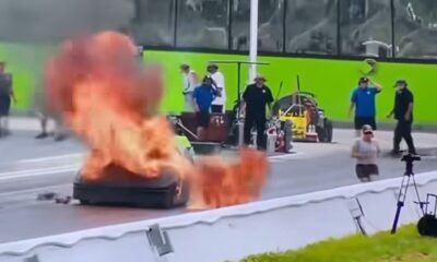 Marvin Blaney Injured in Fiery Incident at IHRA Outlaw Series