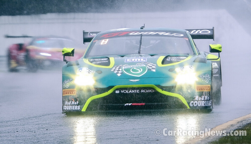 Race 2 Car 1 Shannons Volante Rosso Motorsport J Day L Talbot Aston Martin AMR GT3 GT World Challenge Australia Sandown Raceway